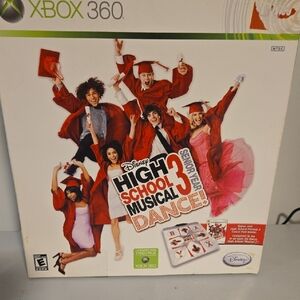 Disney High School Musical 3 Senior Year Dance Xbox 360 Game - Red and Pink